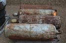 (4) 100 lb. propane cylinders,